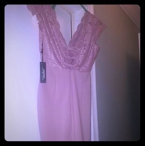 Pink Lace Charlotte Russe Dress